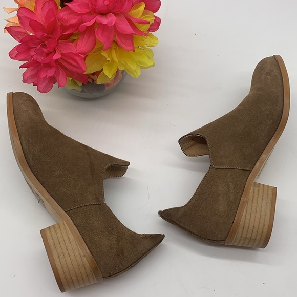 Pure Navy Brown Suede Slip On Loafer EU Size 38 MCL6247G - Picture 7 of 9